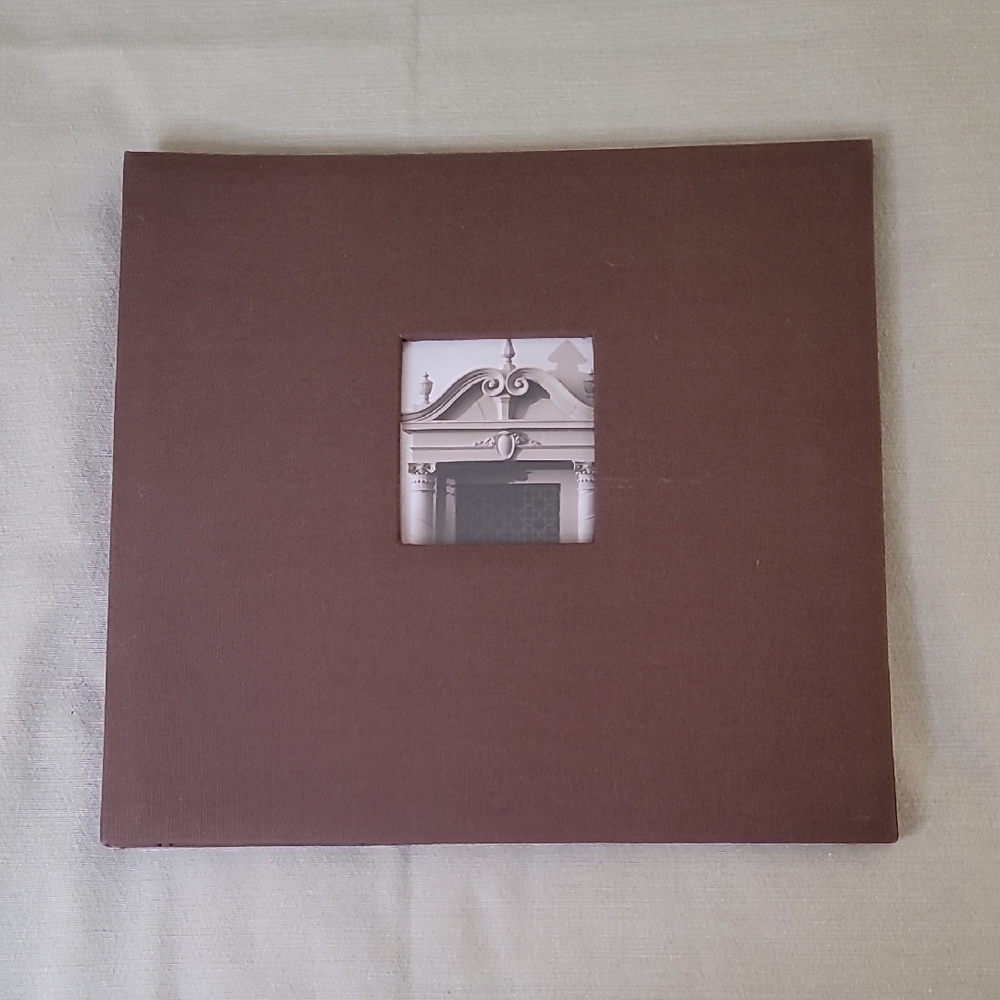 Brown Fabric Scrapbook / Photo Album